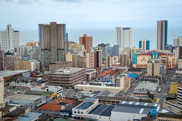 Durban city in South Africa