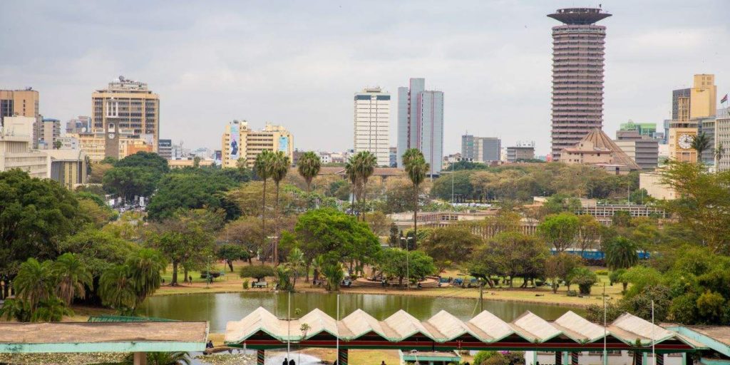 Nairobi City Skyline