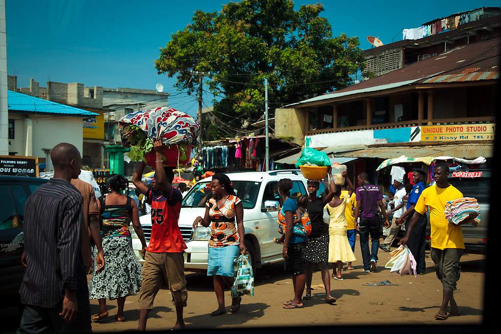 4th image Street in Freetown, Sierra Leone